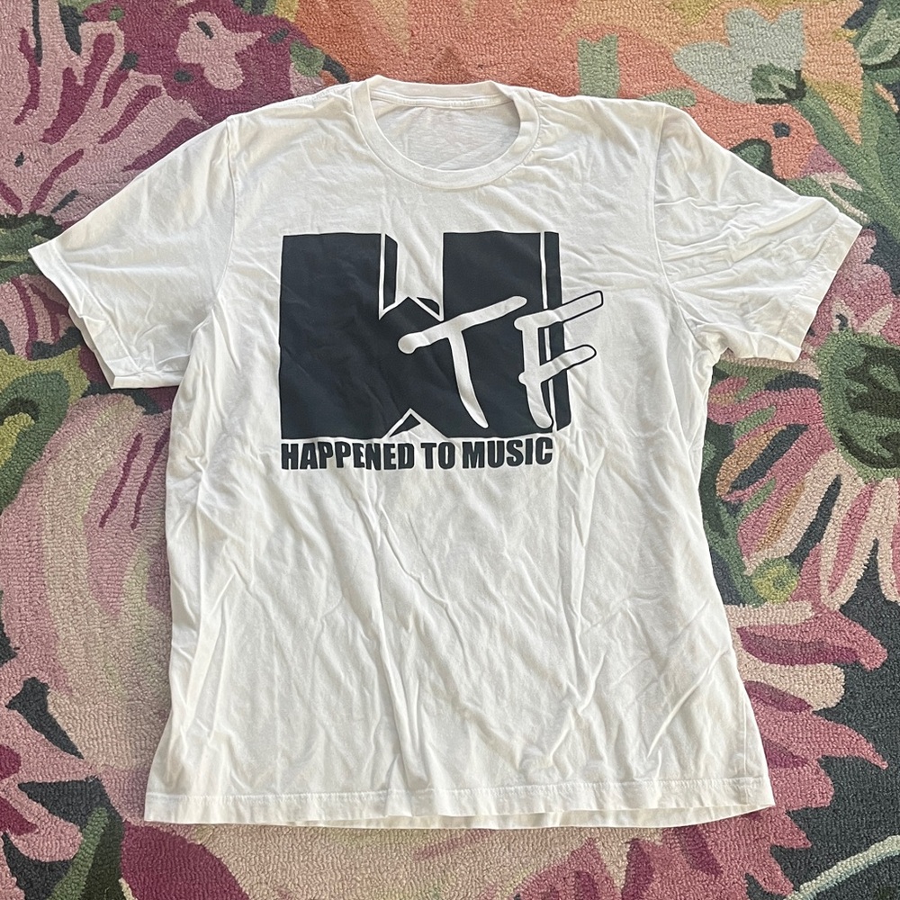 WTF happen to music t-shirt